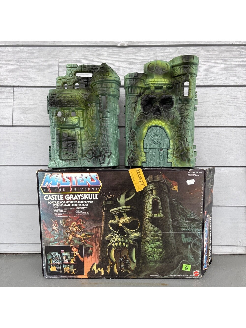 1981 Castle Grayskull w/ Box Vintage Original MOTU Masters Universe Incomplete